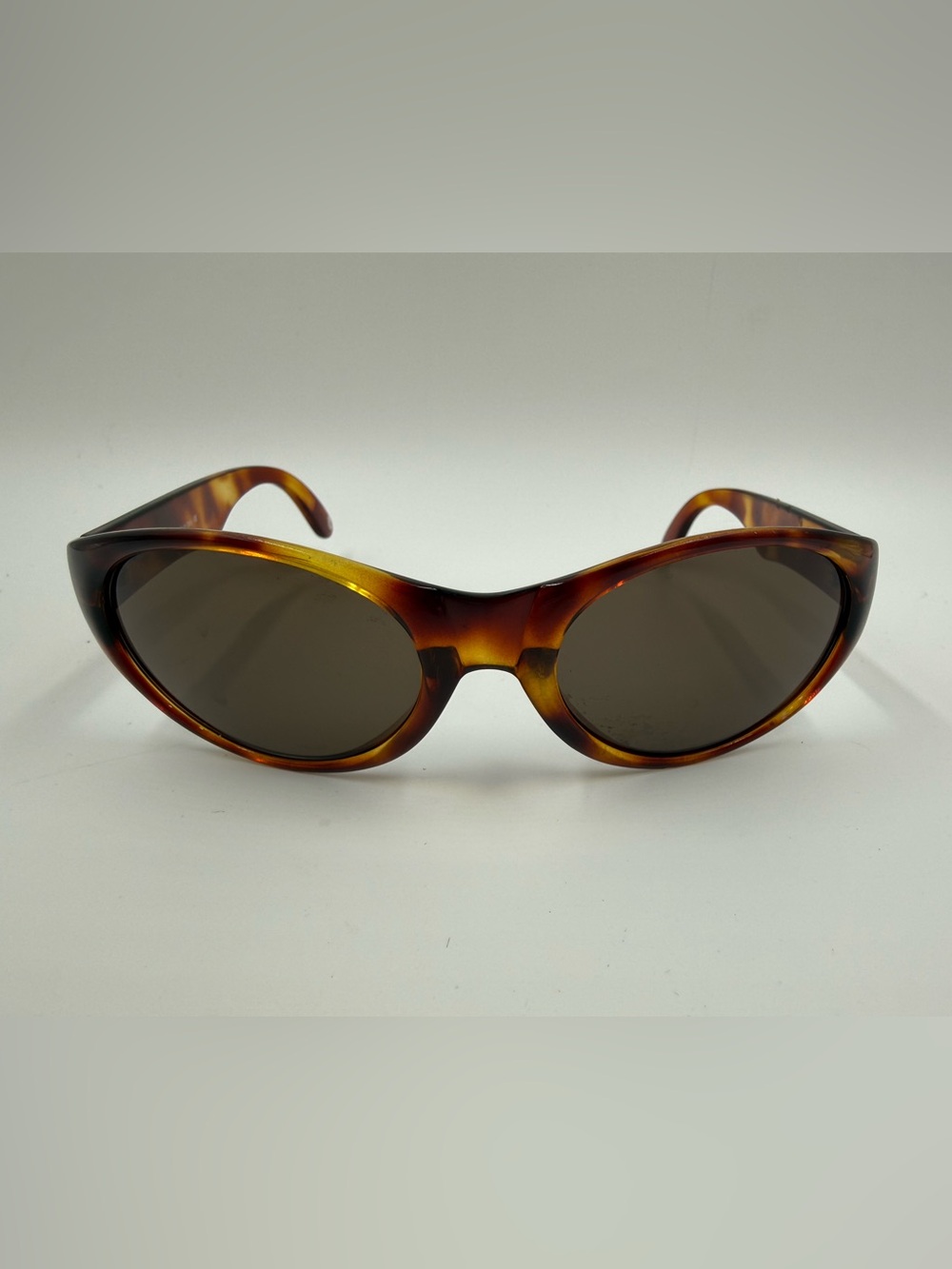 Vintage Blumarine BM 689 Tortoise Shell Havana Sunglasses Made in Italy Y2K